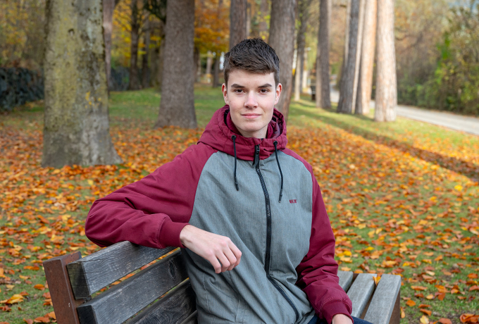 Samuel Grimm ist HobbyAutor und hat große Ziele dolomitenstadt