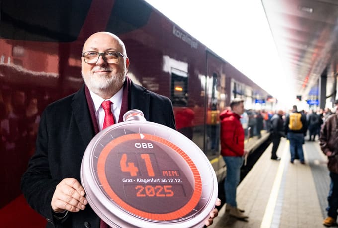 Großer Bahnhof für die Koralmbahn | dolomitenstadt
